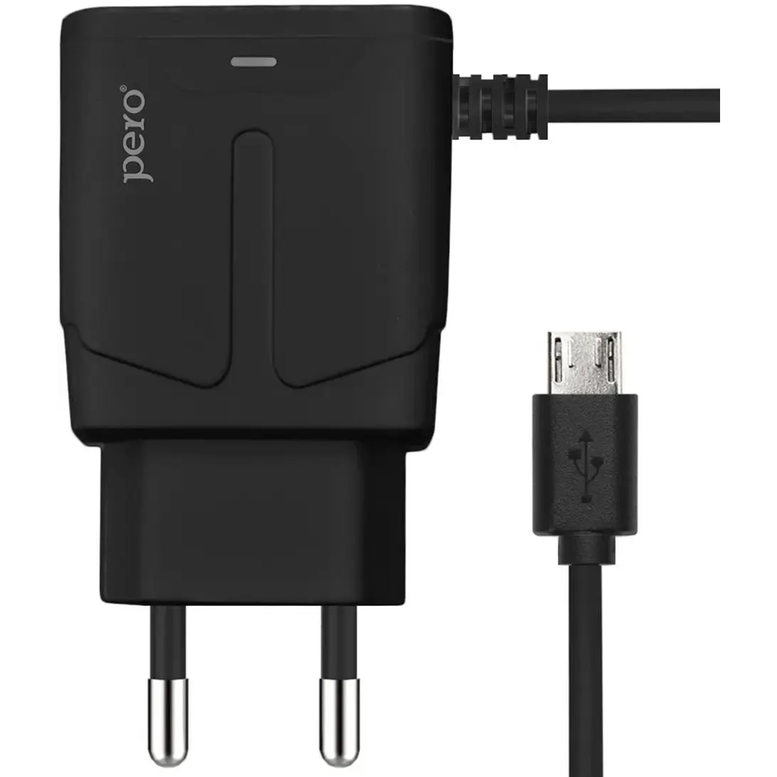 Сетевое зарядное устройство PERO ТС04B2AMU - фото 2