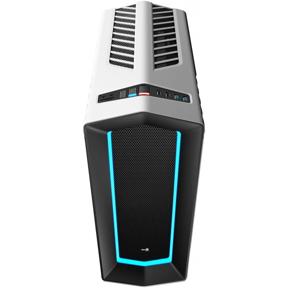 ..... Корпус AeroCool P7-C1 WG Window White (0393) Б/У, не работает RGB контроллер - EN58362 - фото 2