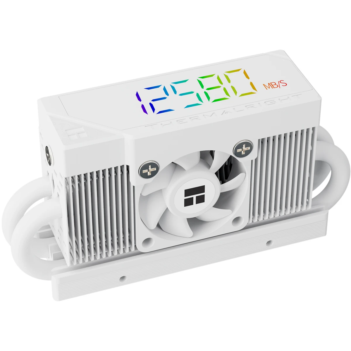 Радиатор для SSD M.2 Thermalright HR-10 Pro Digital 2280 White - TRHR10.2280.PRO.D.W