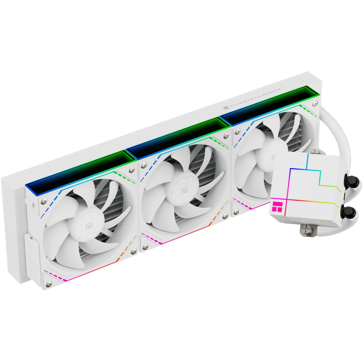 Система жидкостного охлаждения Thermalright Core Matrix 360 ARGB White V2 - C-MATRIX-360-WH-V2 - фото 2