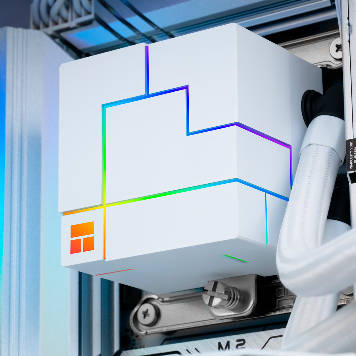 Система жидкостного охлаждения Thermalright Core Matrix 360 ARGB White V2 - C-MATRIX-360-WH-V2 - фото 6