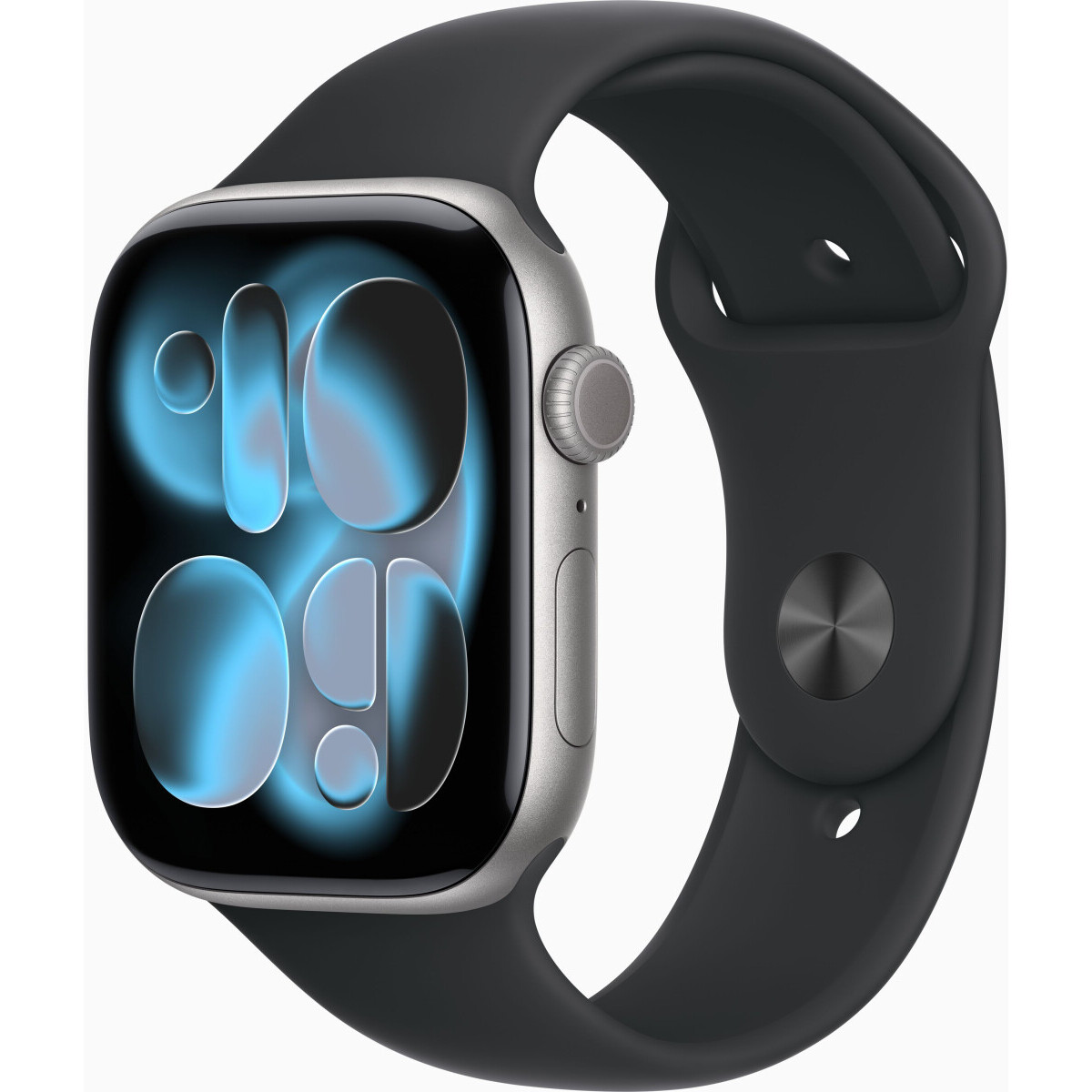 Умные часы Apple Watch Series 11 46mm Space Grey Aluminium Case With Black Sport Band M/L (MEV44)