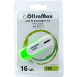 USB Flash накопитель 16Gb OltraMax 220 Green (OM-16GB-220-Green)