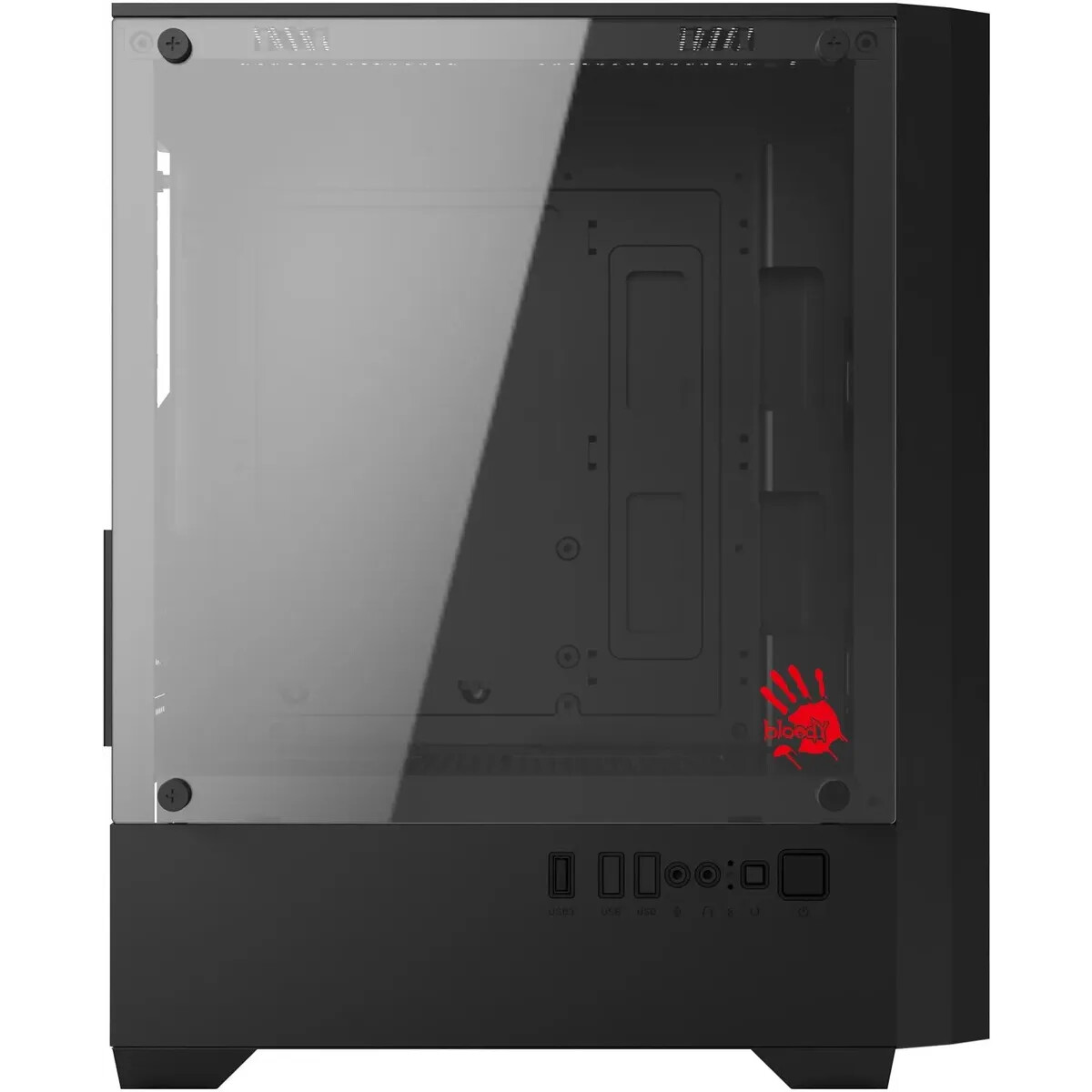 Корпус Bloody CC-124-BK Black - фото 4