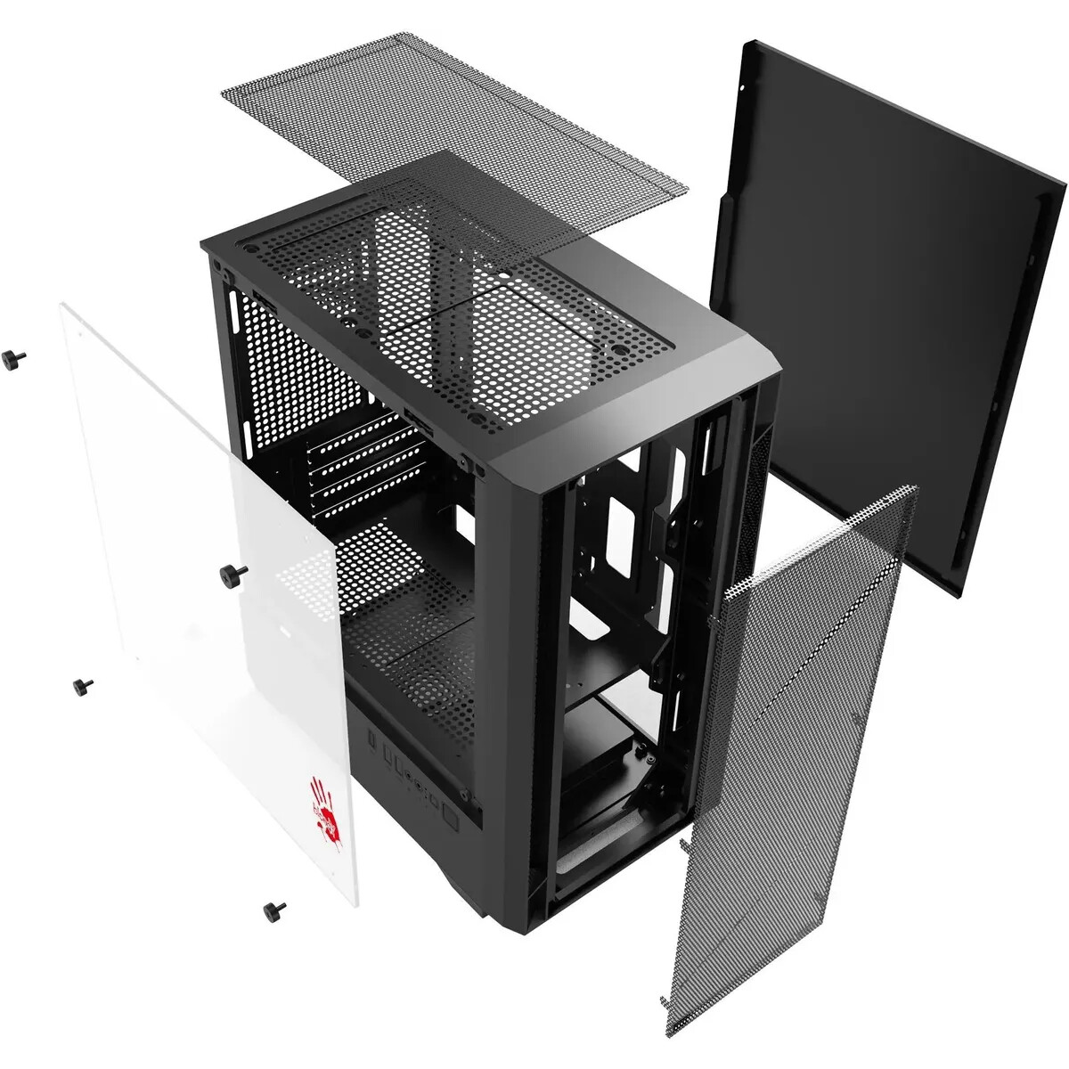 Корпус Bloody CC-124-BK Black - фото 11