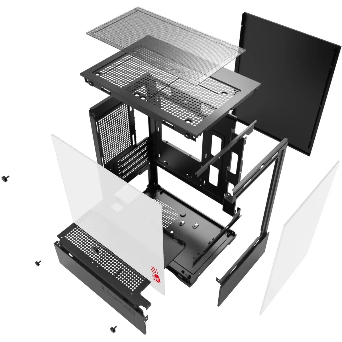 Корпус Bloody CC-125-BK Black - фото 13