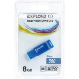 USB Flash накопитель 8Gb Exployd 560 Blue (EX-8GB-560-Blue)