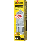 Галогенная лампочка Navigator 94216 (60 Вт, G9)