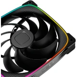 ..... Вентилятор Geometric Future Squama 2503B-14 Black (1404) Б/У, нет одной резиновой подкладки (1F2503B114000)