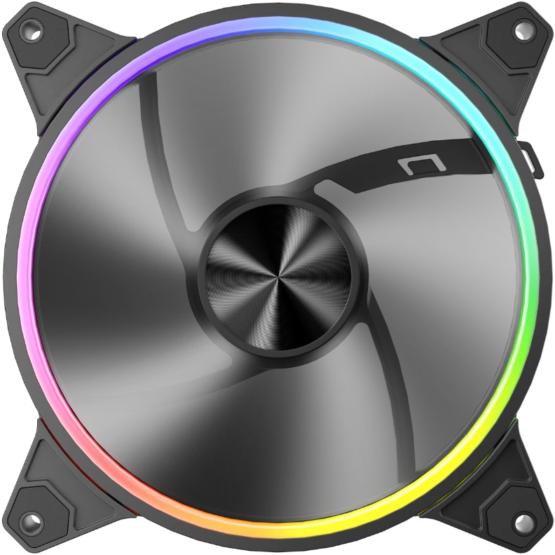 Вентилятор для корпуса 1STPLAYER FO7R-14 ARGB Black - FO7R-14-BK