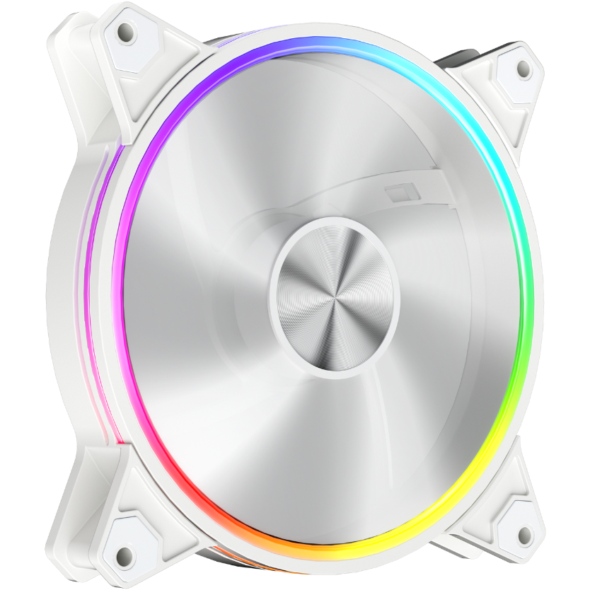 Вентилятор для корпуса 1STPLAYER FO7R-14 ARGB White - FO7R-14-WH - фото 2