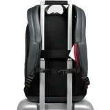 Рюкзак для ноутбука Piquadro Expandable Laptop Backpack 15.6" Grey/Black (CA6384UB00/GRN)