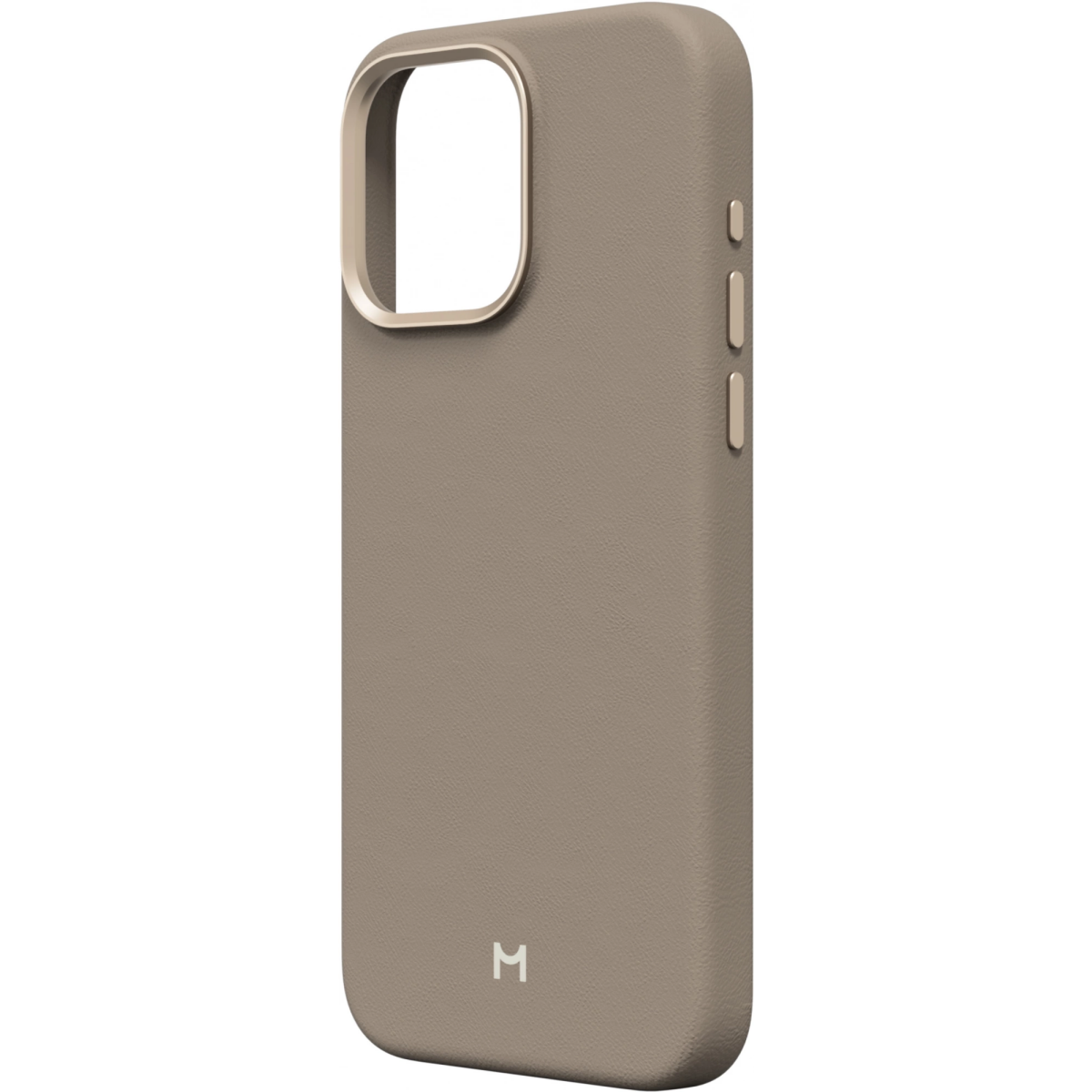 Чехол Magssory iPhone 15 Pro Max Eco Leather Case Beige - CLT016L - фото 2