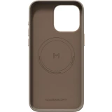 Чехол Magssory iPhone 15 Pro Max Eco Leather Case Beige (CLT016L)