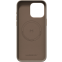 Чехол Magssory iPhone 15 Pro Max Eco Leather Case Beige - CLT016L - фото 6