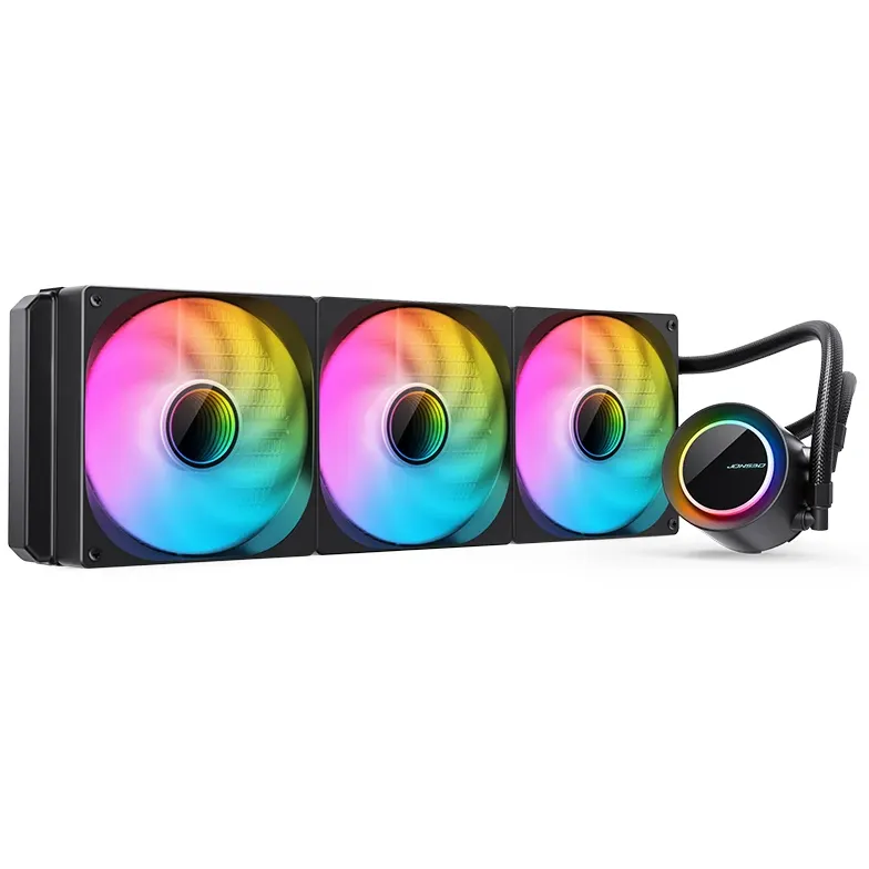 Система жидкостного охлаждения Jonsbo TG-420 ARGB Black - фото 5