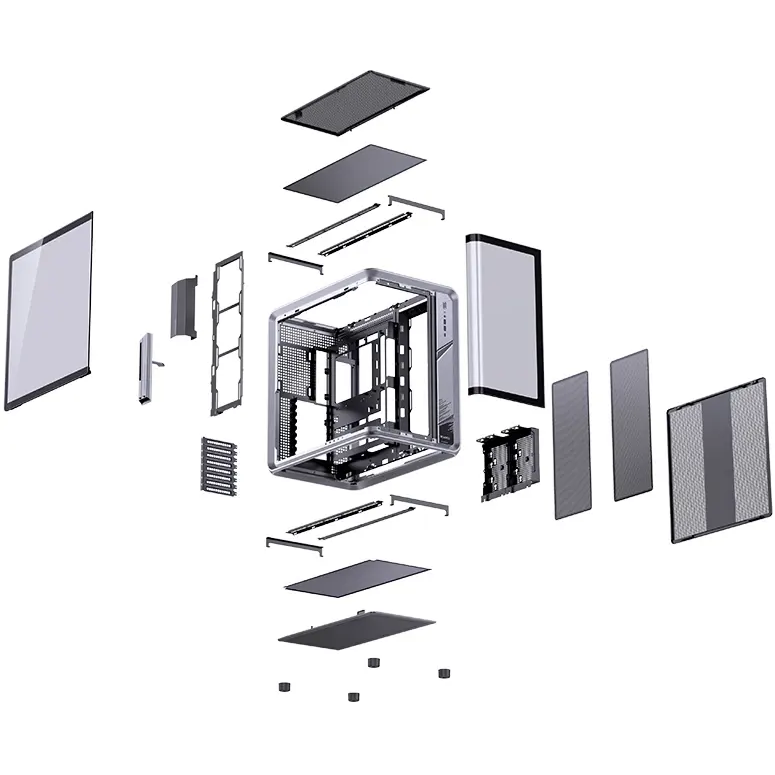 Корпус Jonsbo Jonsplus BO400CG Grey - фото 13