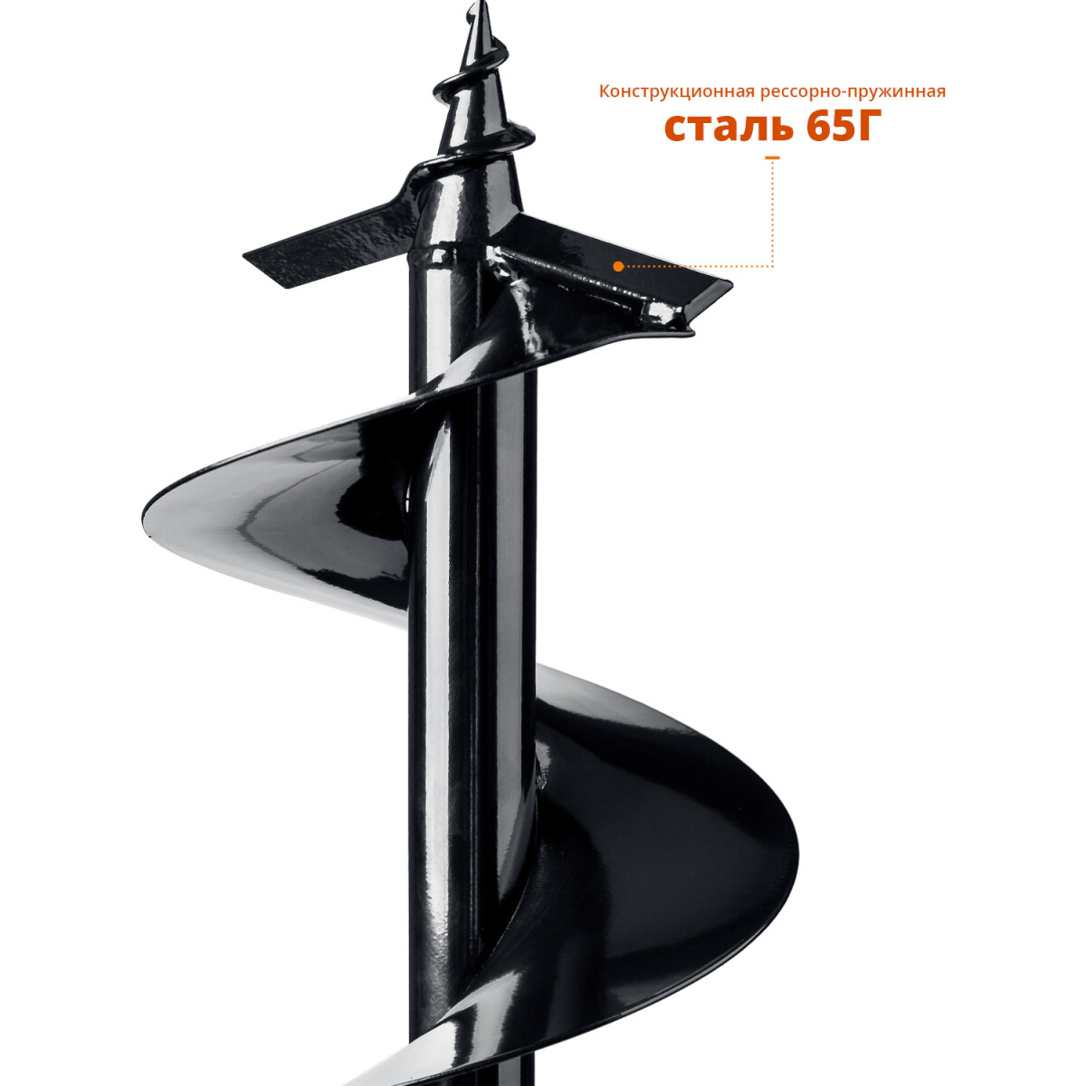 Шнек для мотобуров ЗУБР 7051-25 - фото 3