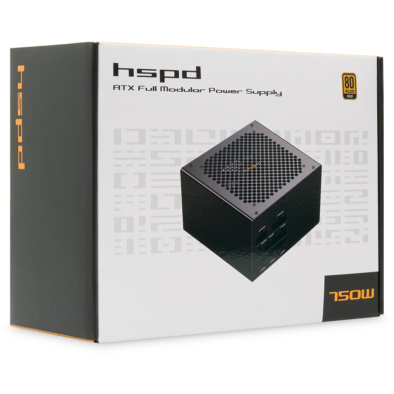 Блок питания 750W HSPD HST-750GF-BK - фото 6