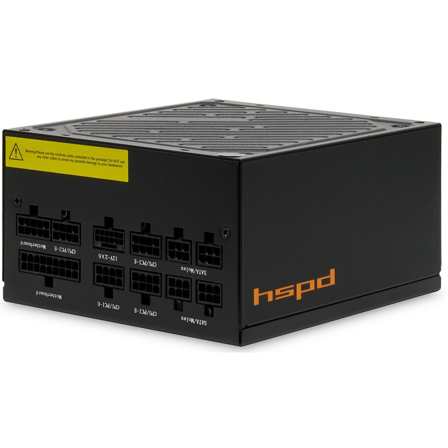 Блок питания 1000W HSPD HST-1000GF-BK - фото 3