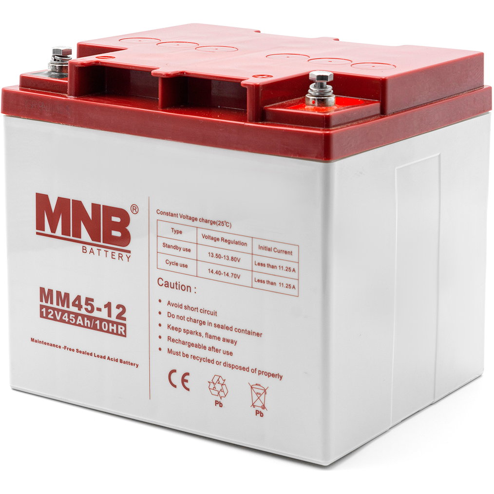 Аккумуляторная батарея MNB MM 45-12 - фото 2