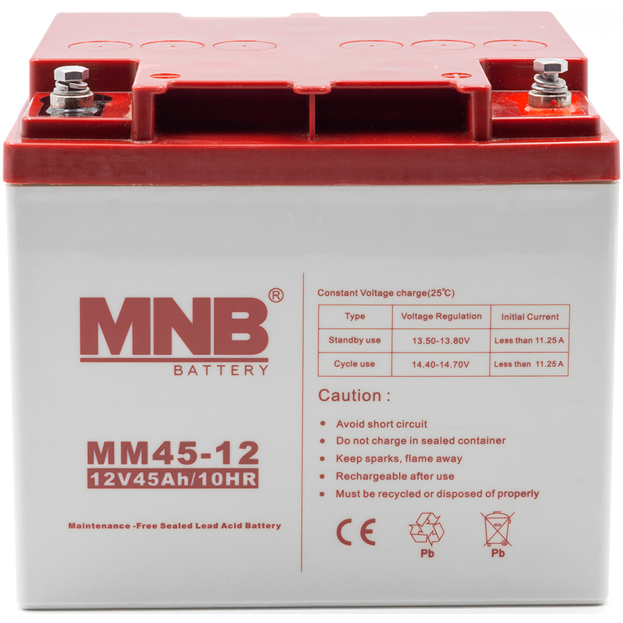 Аккумуляторная батарея MNB MM 45-12 - фото 3