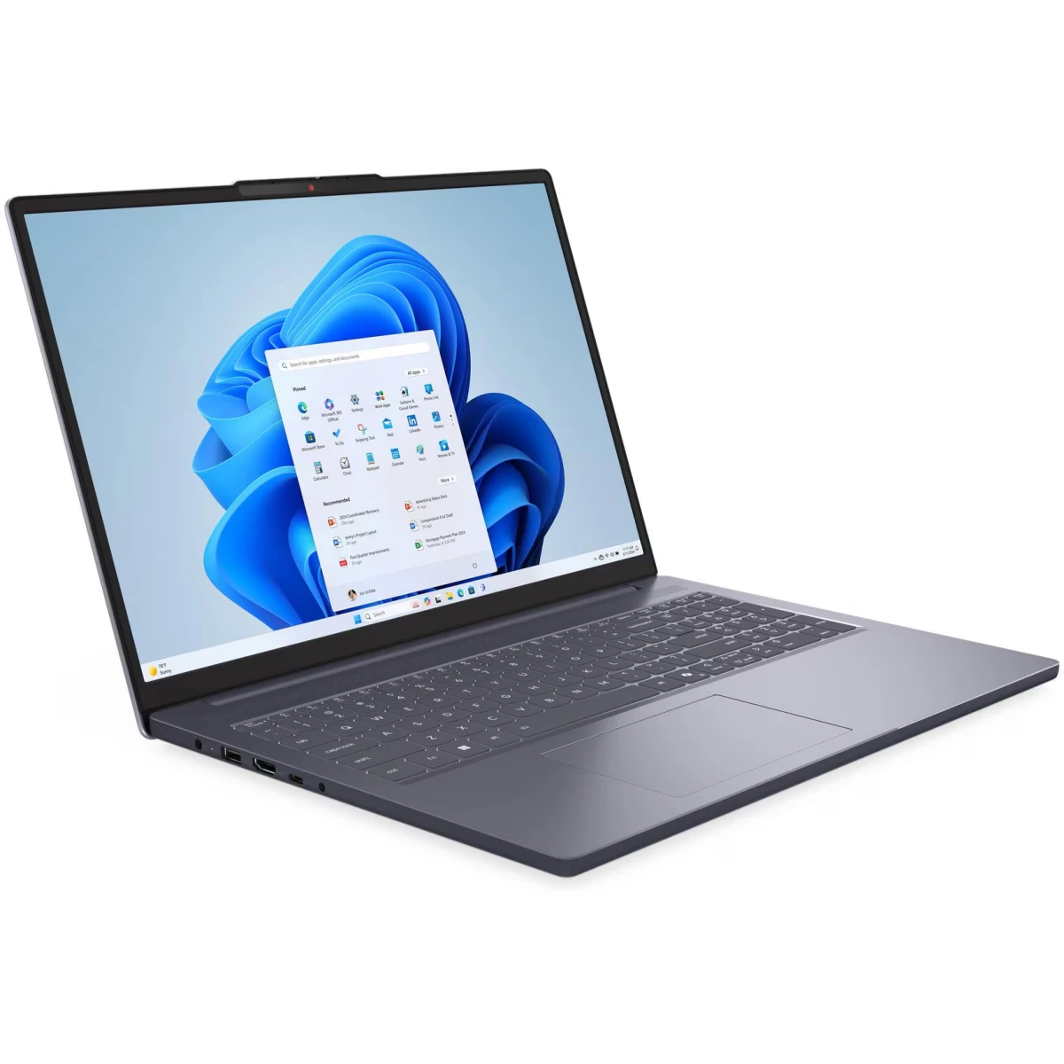 Ноутбук Lenovo IdeaPad Slim 3 16AHP10 Luna Grey (83KB000BRK) - фото 2