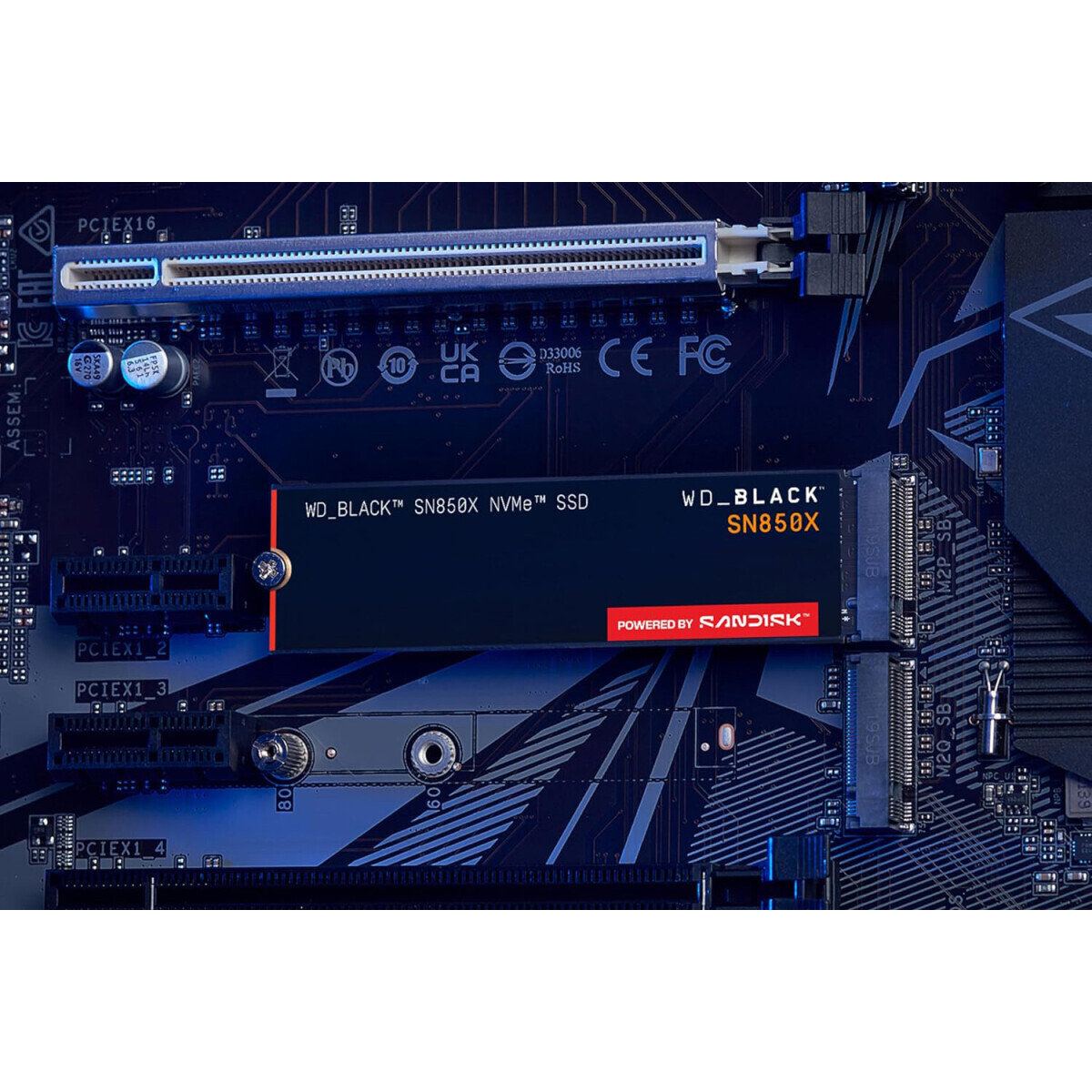 Накопитель SSD 8Tb WD Black SN850X (WDS800T2X0E) - фото 3