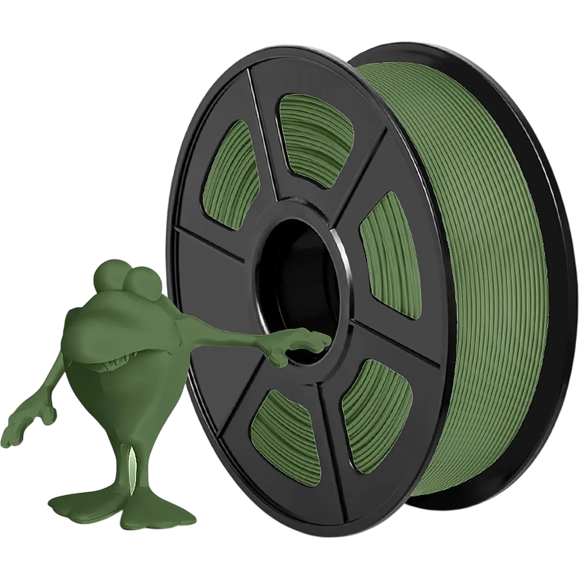 Пластик для 3D принтера NV Print NV-3D-PLA-MATTE-OLIVE-GREEN