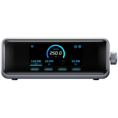 Сетевое зарядное устройство Anker Prime Charger (250W, 6 Ports, GaNPrime) - A2345341 - фото 2