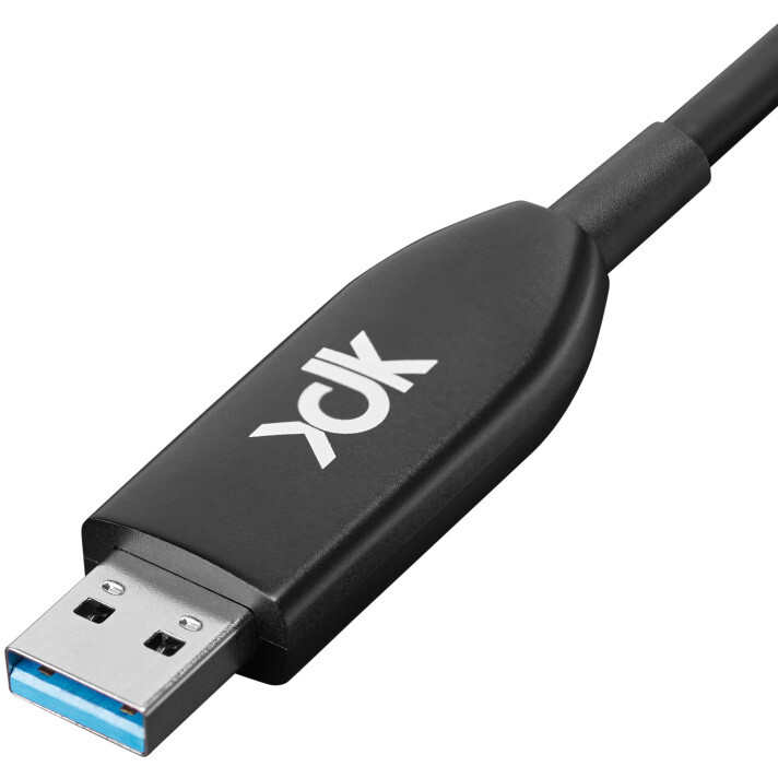 Кабель удлинительный USB A (M) - USB A (F), 30м, XDK UAMAF-10G-R-030 - фото 2