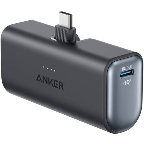 Внешний аккумулятор Anker Nano Power Bank (22.5W) Black Stone - A1653H11