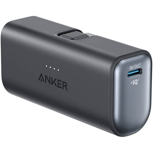 Внешний аккумулятор Anker Nano Power Bank (22.5W) Black Stone - A1653H11 - фото 2