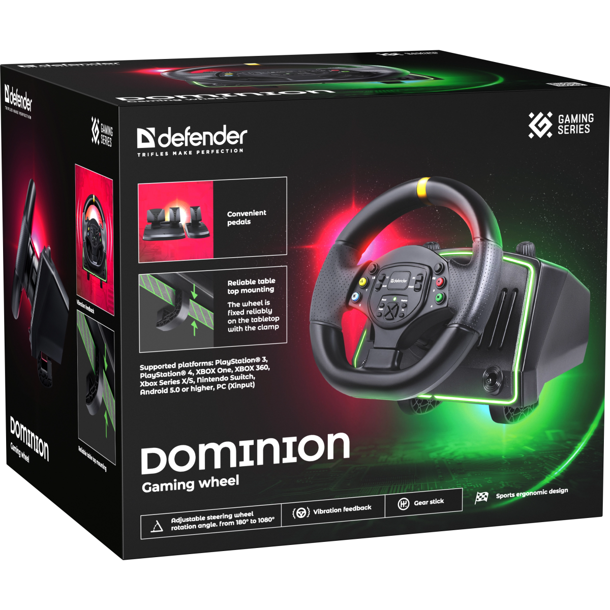 Руль Defender Dominion (64064) - фото 8