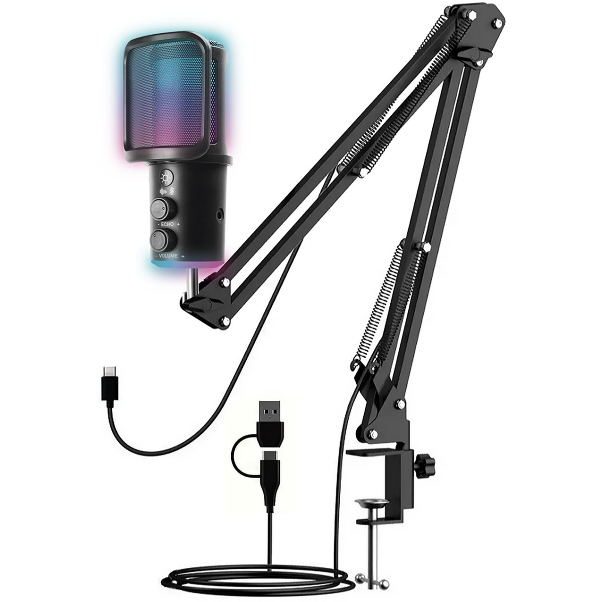 Микрофон Ritmix RDM-278 Black - фото 2