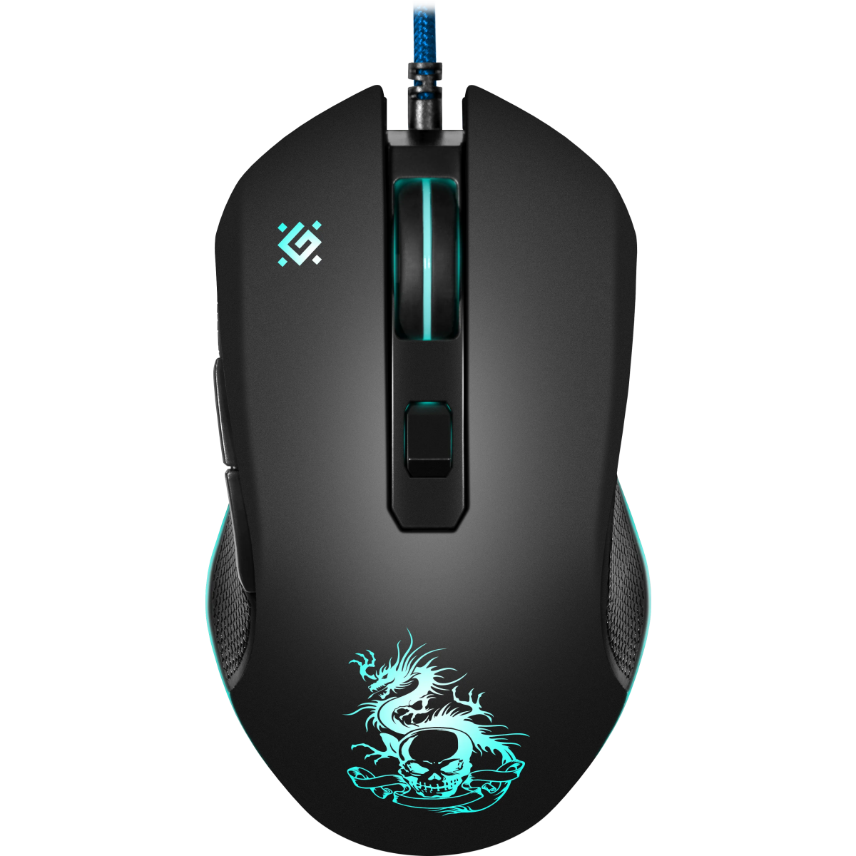 Мышь + коврик Defender Sky Dragon GM-090L Black (52090)