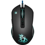 Мышь + коврик Defender Sky Dragon GM-090L Black (52090)