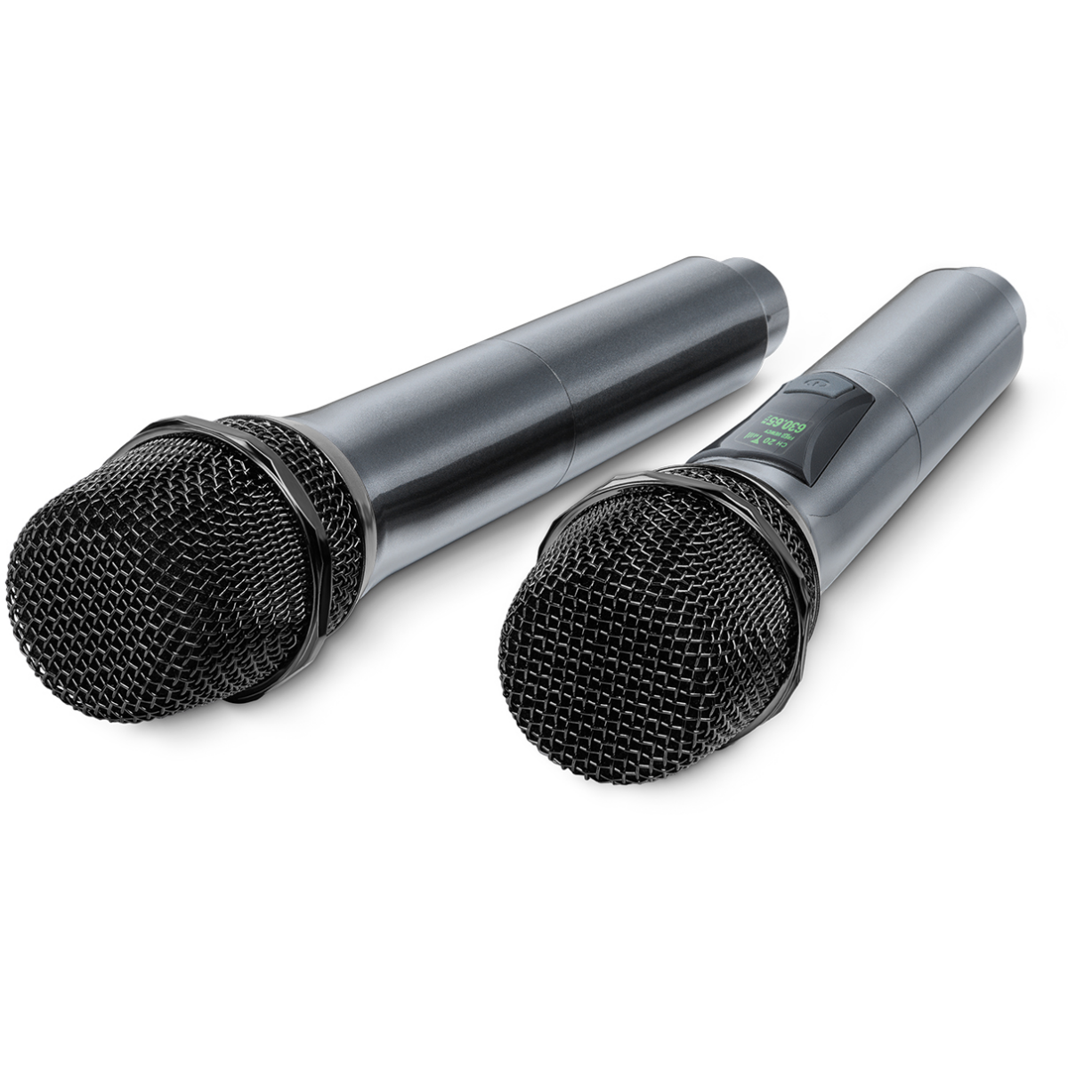 Микрофонная система Ritmix RWM-332 Grey - фото 2
