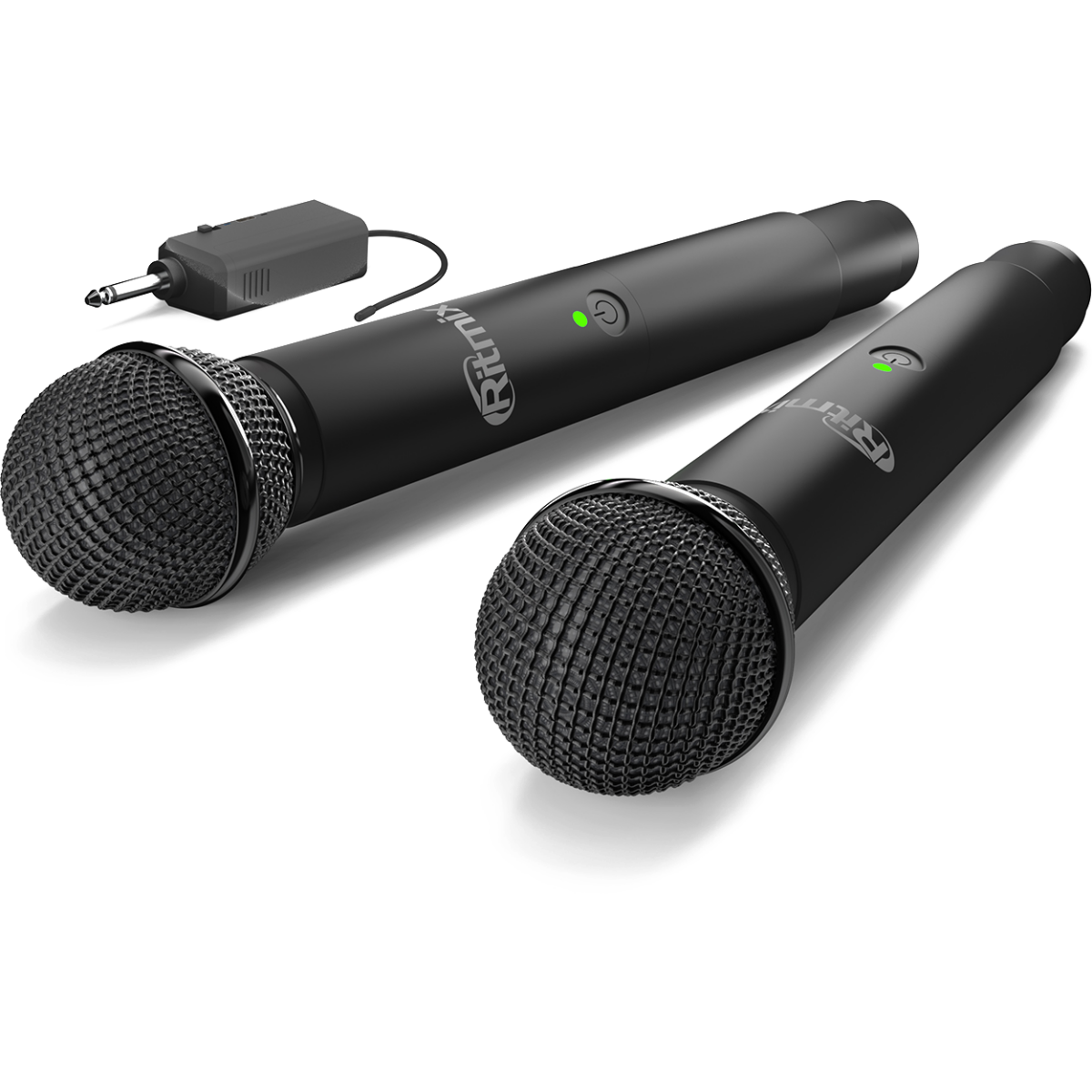 Микрофонная система Ritmix RWM-422 Black - фото 2