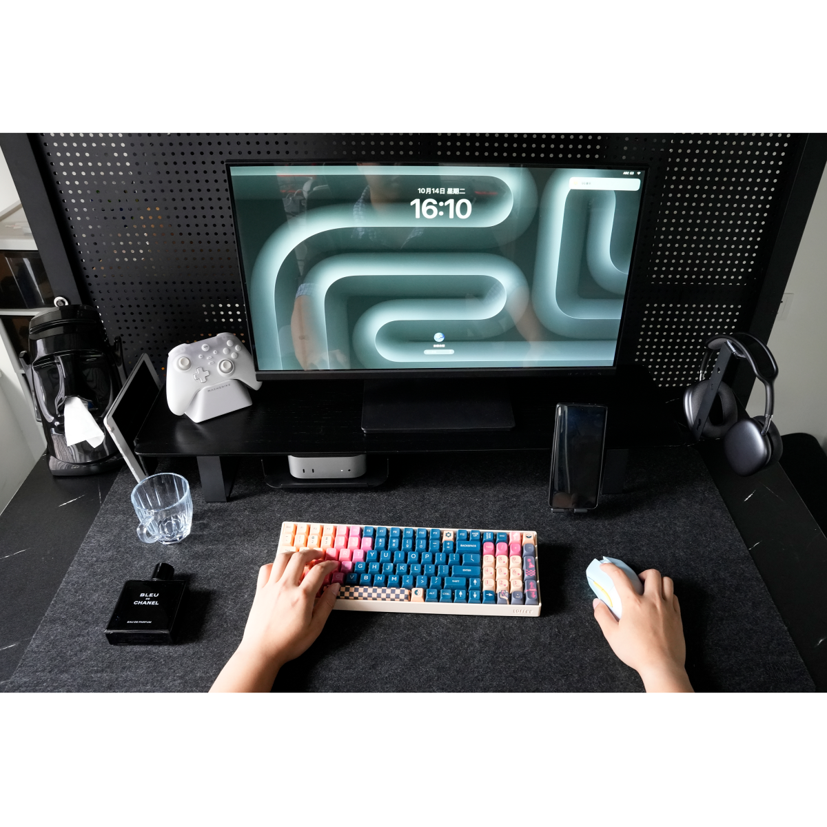 Коврик для мыши GEEK NOOK Black Felt (20240402) - фото 5