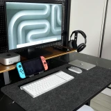 Коврик для мыши GEEK NOOK Dark Grey Felt (20240404)