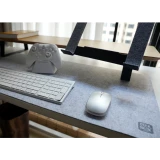 Коврик для мыши GEEK NOOK Light Grey Felt (20240408)