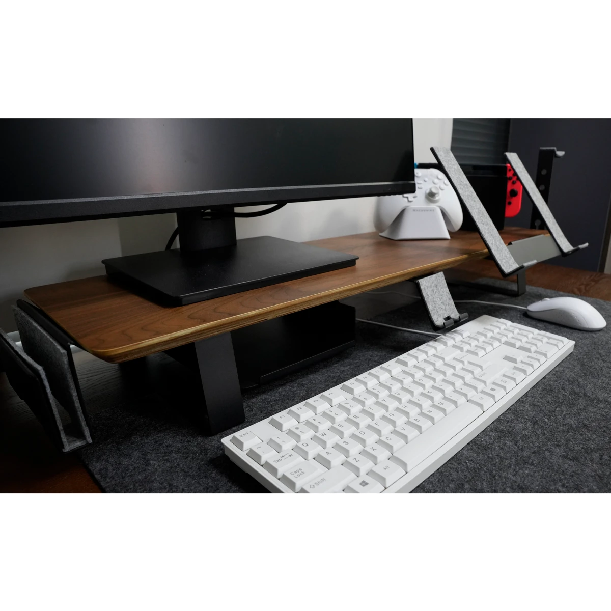 Подставка для монитора GEEK NOOK Focus Station Walnut (202404201) - фото 7