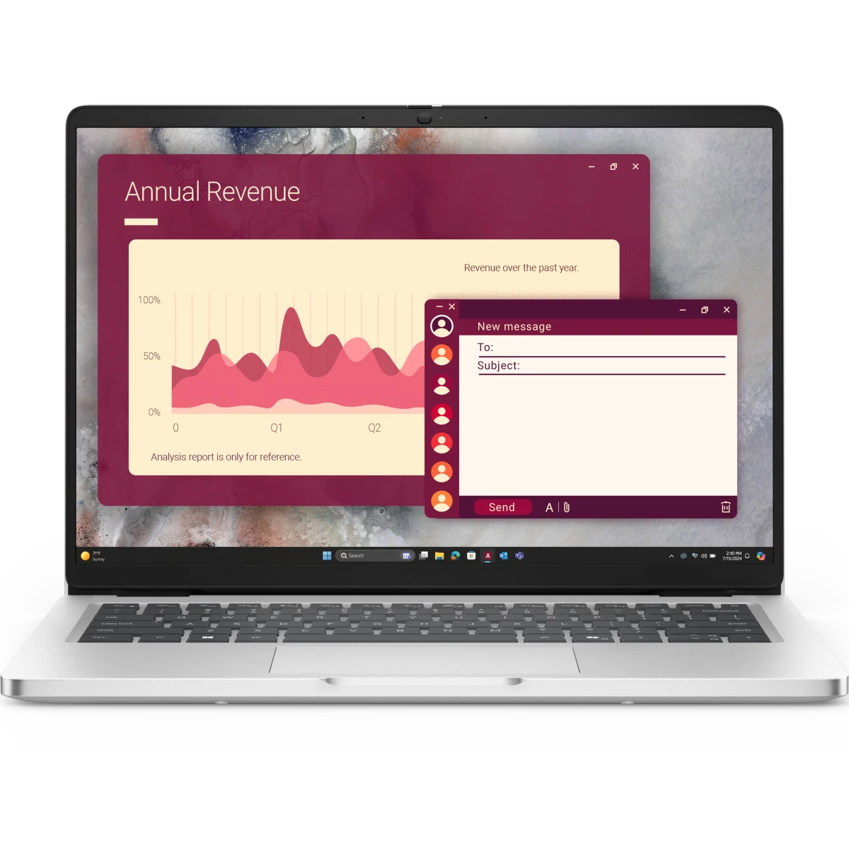 Ноутбук Dell Pro 14 Platinum Silver (PC14250) (5655) - Pro14-5655