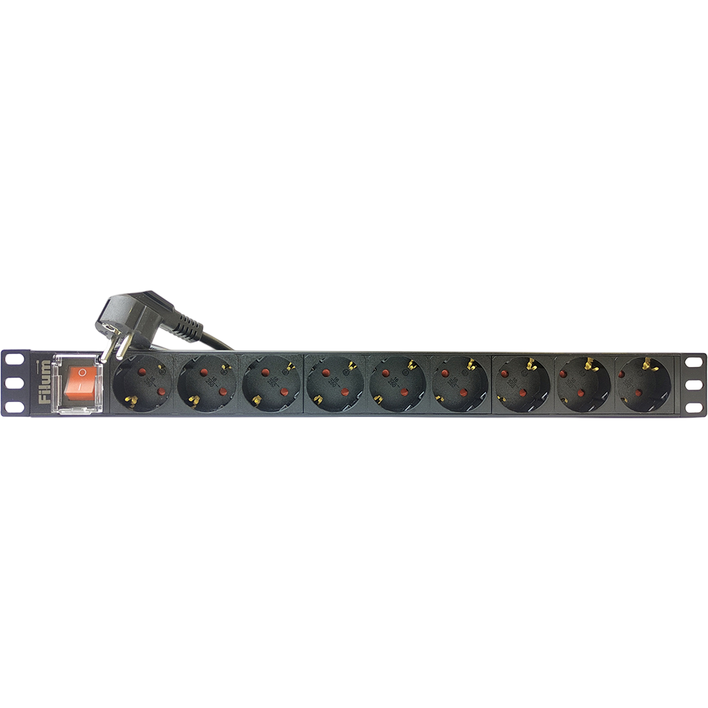 Блок розеток Filum FL-PDU19-9SCH-2MEU