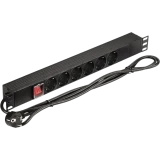 Блок розеток Lanmaster NM-PD16A-6XSH+S-2.0