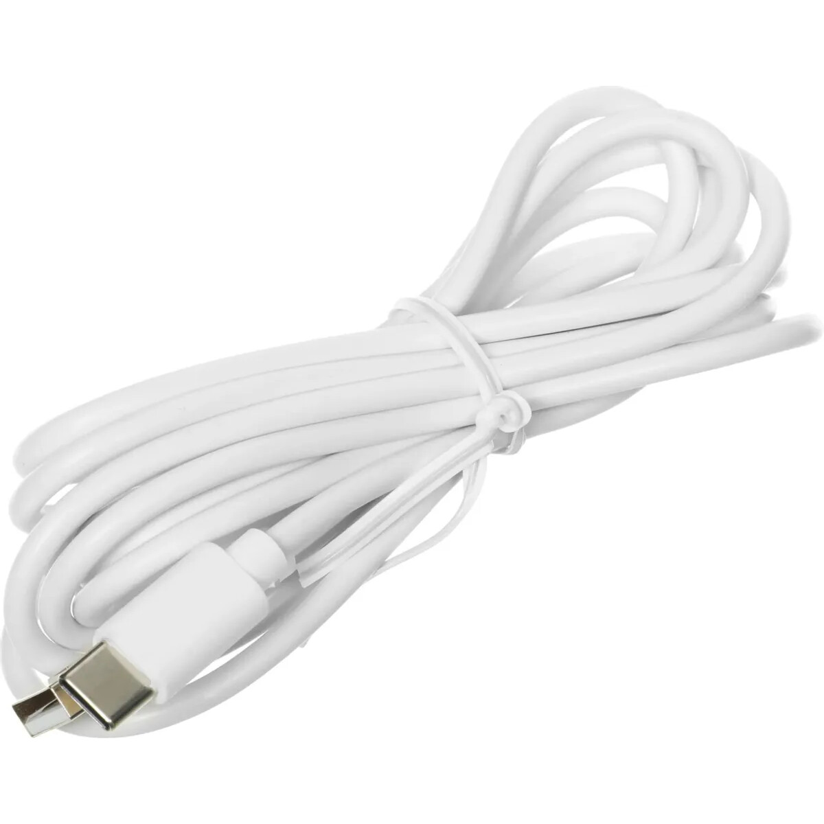 Кабель USB - USB Type-C, 2м, BoraSCO 38828 White - фото 3