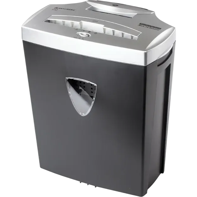 Уничтожитель бумаги (шредер) BRAUBERG S12 - 531774