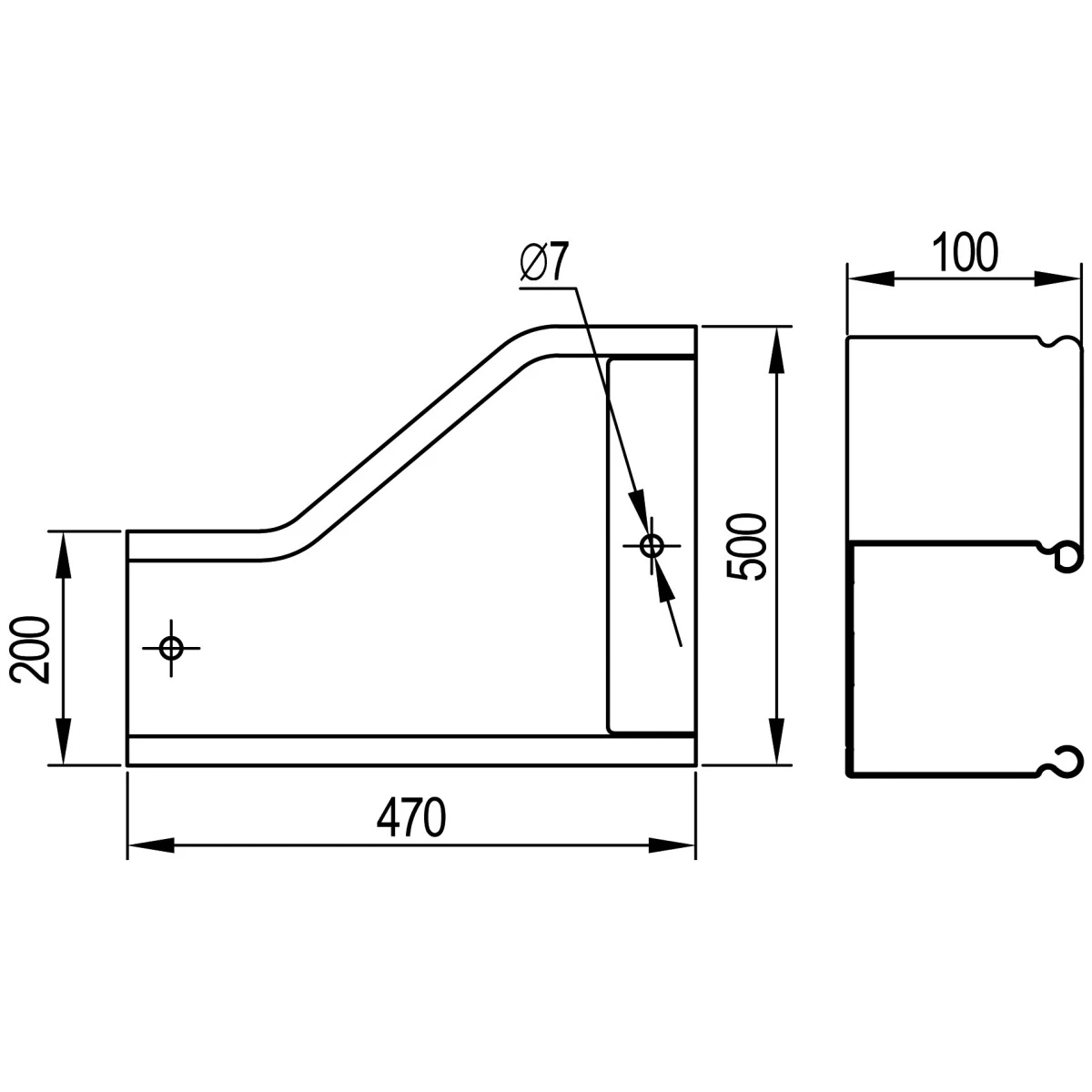 Переходник для лотка DKC 36374K - фото 2