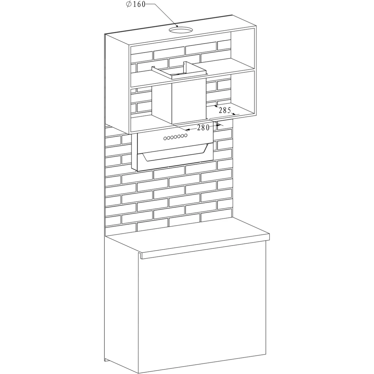 Вытяжка Haier HVX-W682CB - TD0044973RU - фото 7